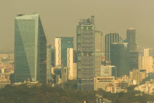 La Ciudad de México durante la última contingencia ambiental