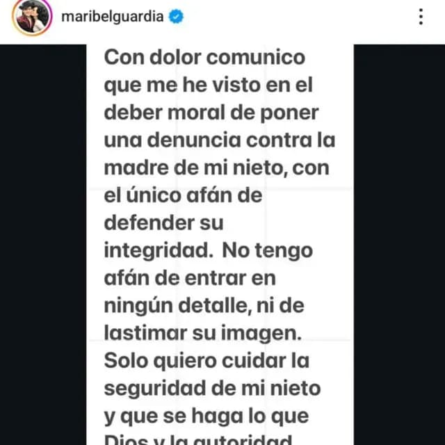 Maribel Guardia Demanda a su Nuera, Imelda Tuñón: “Quiero Cuidar la Seguridad de mi Nieto”