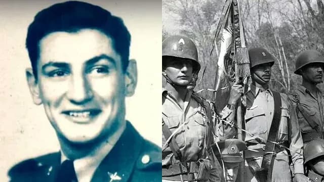 Sargento Maximiliano Gutiérrez Marín del Escuadrón 201. Foto: Facebook Asociación Mexicana de Veteranos de la II Guerra Mundial AC
