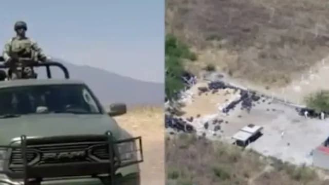 Comisión Ejecutiva Estatal de Víctimas acudió al Rancho de La Vega. Foto: N+
