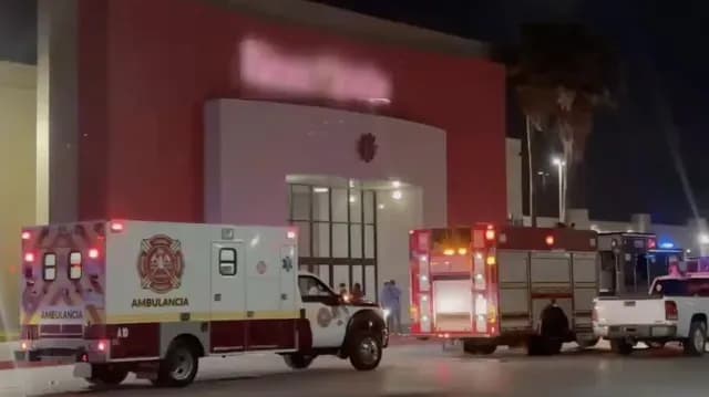 Evacuan Centro Comercial de Matamoros por Conato de Incendio