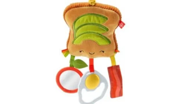 El juguete Avocado Toast o Bunch & Go Stroller Toy modelo HGB85 de la marca Fisher Price. Foto: Especial