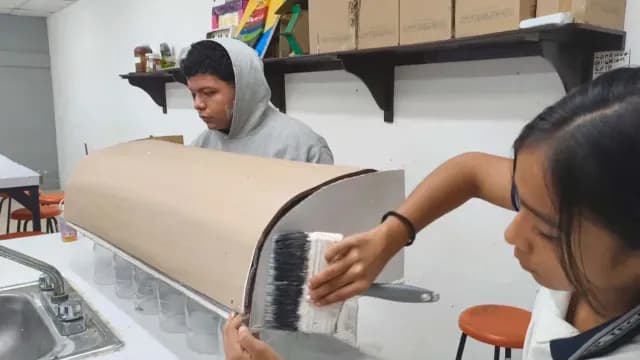 Estudiantes Altamira Crean Sistema de Enfriamiento con Material Reciclado