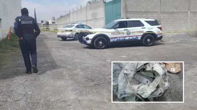 Al interior de un costal había restos de un hombre muerto en el Mercado Morelos. Foto: N+