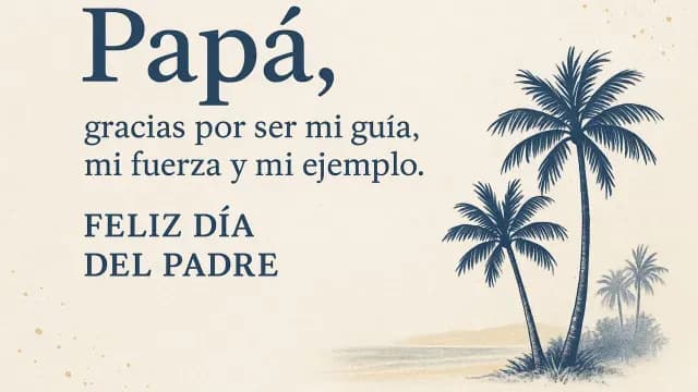 Felicitación día del padre