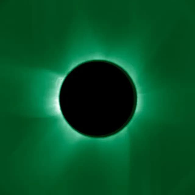 Elipse solar artificial. Foto: Agencia Espacial Europea