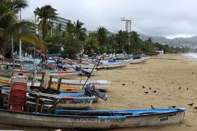 Acapulco por huracán Erick