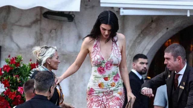 Kendall Jenner , invitada boda de Jeff Bezos