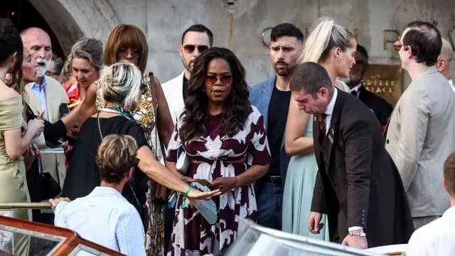 Oprah Winfrey, invitada a la boda de Jeff Bezos