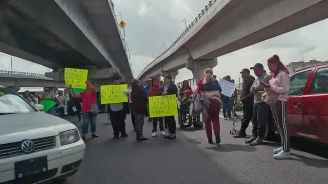 Familiares y pacientes del Hospital General del Norte protestan por falta de hemodiálisisi. Foto: Redes sociales