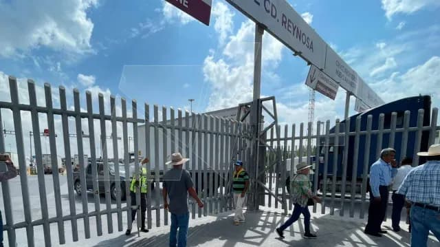 Cierran Acceso al Puente Reynosa-Pharr por Bloqueo de Agricultores