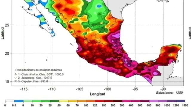 Según el resumen mensual de lluvia y temperatura de CONAGUA, junio ha sido uno de los meses con mayores precipitaciones en Veracruz. Foto: CONAGUA