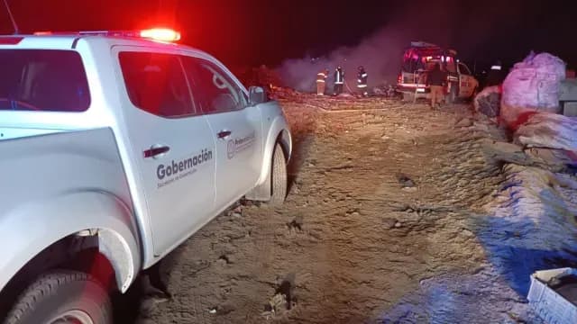 Controlan incendio en relleno sanitario de Ciudad Serdán