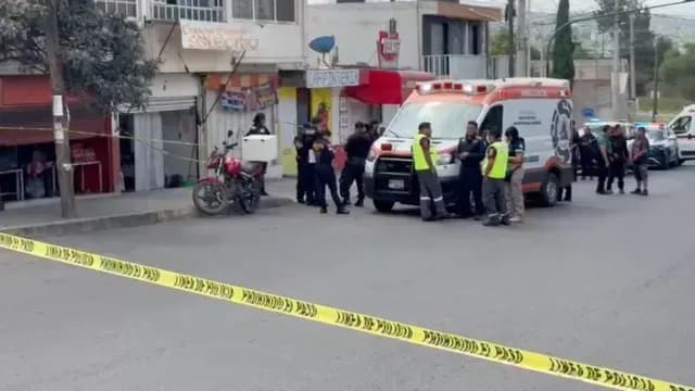 Matan a policía custodio en local de comida de Puebla. Foto: Cristóbal Lobato | N+