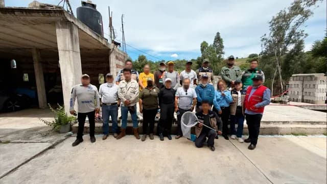 Realizaron una jornada de limpieza en el domicilio donde anidaron miles de ejemplares. Foto: Profepa
