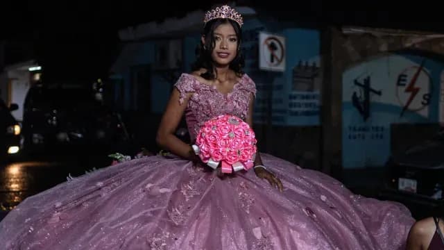 Quinceañera en limosina
