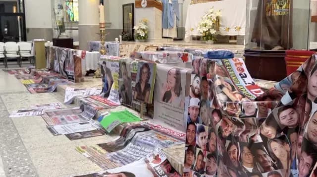 Colectivo y Familiares Llegaron a la Concatedral de Reynosa