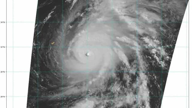Ojo del huracán Gabrielle