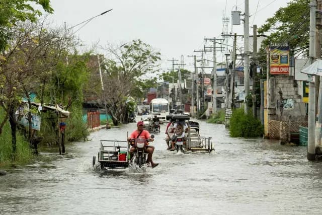El tifón Ragasa dejó dos muertos en Filipinas y 14 en Taiwán