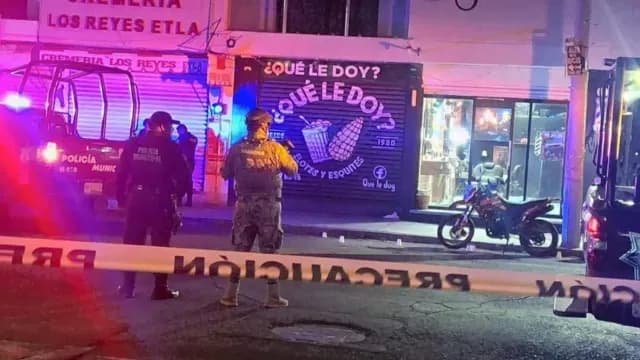 Muere hombre en ataque armado al interior de barbería en Puebla. Foto: Ehécatl Mello | N+