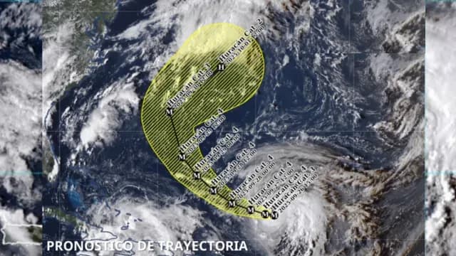 Huracán Humberto Trayectoria