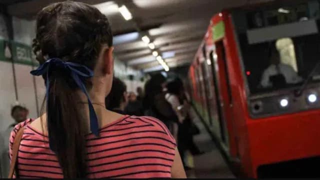 Acoso sexual en el Metro. foto: Cuartoscuro