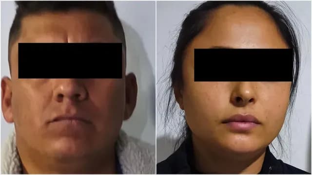 El ‘Viejón’ y ‘Edy’, detenidos en Jalisco. Fotos: Gabinete de Seguridad