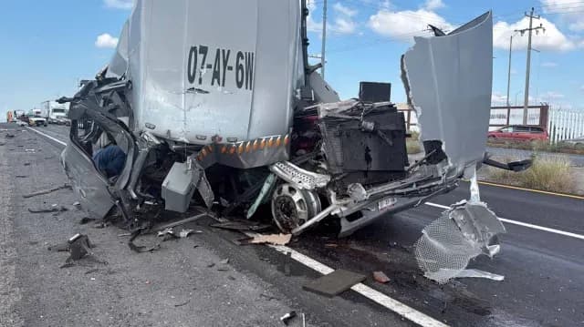 Accidente Carretera Reynosa-Monterrey Deja un Lesionado