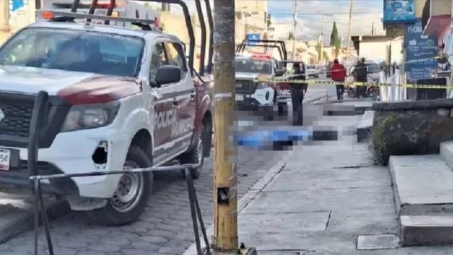 Asesinan a balazos a un hombre en San Salvador El Seco, Puebla. Foto: X @ciudadano_pue