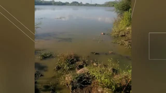 Presa Los Lobos donde murió un menor en Jalisco. Foto: PC Jalisco