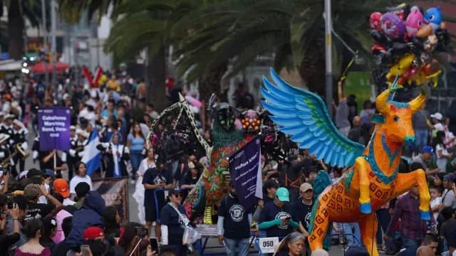Desfile Alebrijes CDMX. Foto: Cuartoscuro