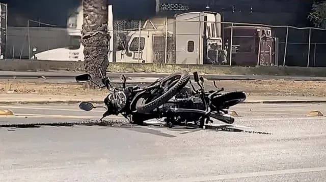 Muere Pareja de Motociclistas en Carretera Nacional de Nuevo Laredo