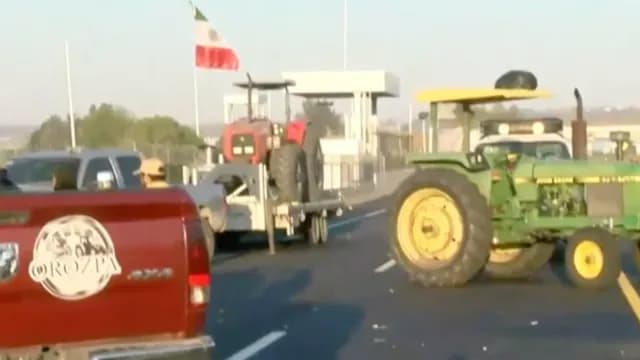Siguen bloqueadas algunas carreteras de Guanajuato. Foto: Nmás Bajío