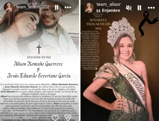 Alison Montaño falleció en un accidente en la carretera Teocaltiche-Jalostotitlán