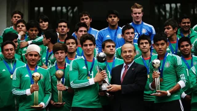 Selección mexicana sub 17. Foto: Reuters