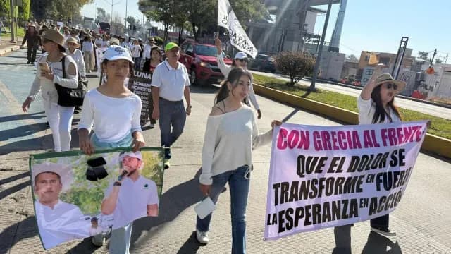 Arranca marcha de Generación Z en Uruapan