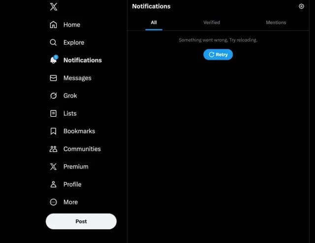 Así se ve el feed de X.