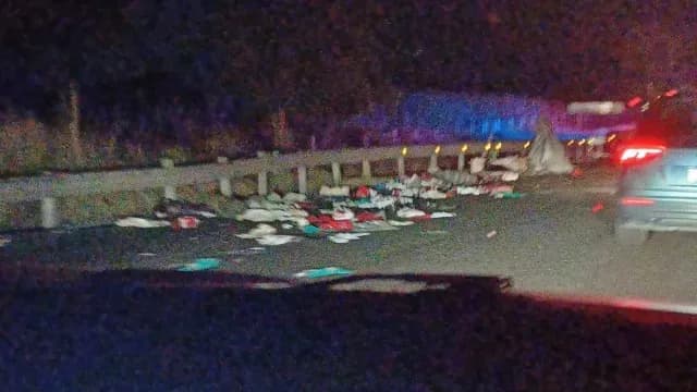 Mueren tres comerciantes en accidente en carretera de Tlaxcala. Foto: X @ciudadano_pue
