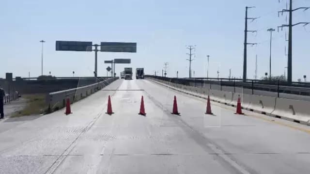 Agricultores de Tamaulipas Bloquean Acceso al Puente Internacional Reynosa-Pharr