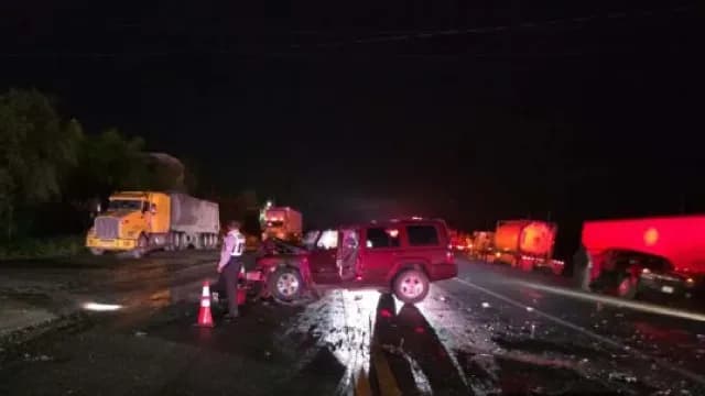 Accidente vial 2025. Foto: Guardia Nacional