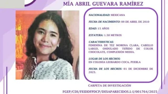 Protocolo Alba por Mía Abril Guevara Ramírez. Foto: Fiscalía de Puebla