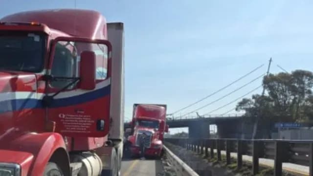 Accidente en Puebla. Foto: Guardia Nacional