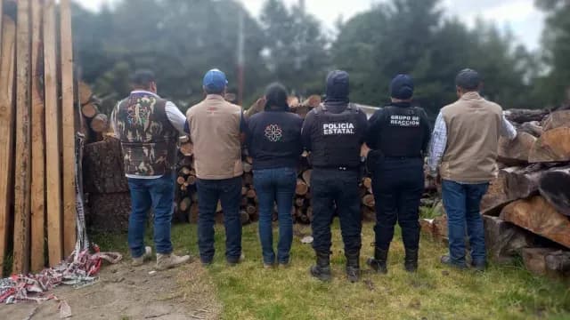En total participaron 21 delementos de la Policía y Profepa durante el operativo. Foto: Profepa