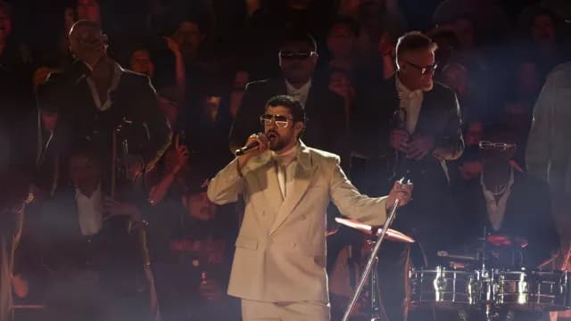 Bad Bunny deleitó al público por segunda noche consecutiva. Foto: N+