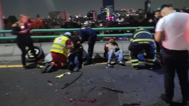 Accidente en Perifério Hoy. Foto: N+