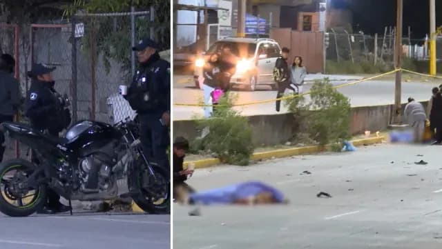 Ambos hombres murieron al instante sobre los carriles del Bulevar Carmelitas. Foto: N+