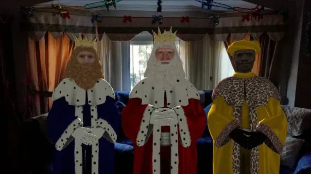 Reyes Magos en casa con realidad aumentada