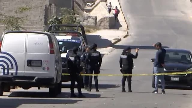 Con maquinaria pesada y el escuadrón canino, se busca detectar indicios. Foto N+