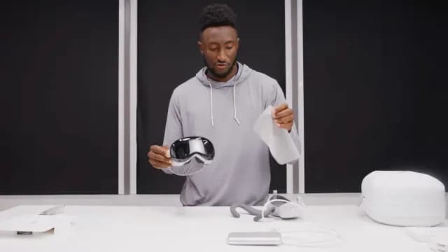 Accesorios que acompañan las Apple Vision Pro