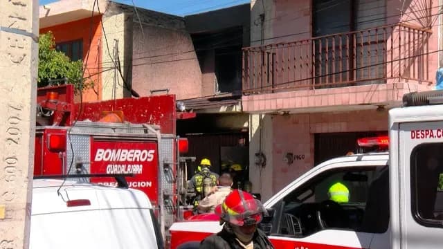 El menor resultó con intoxicación por inhalación de humo. Foto N+